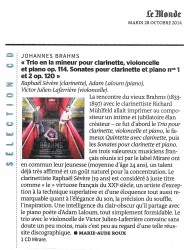 Le Monde 28 octobre 2014